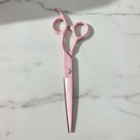 Ichiro Pastel Pink cutting scissor, product view 2