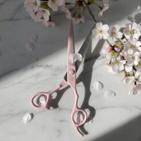 Ichiro Pastel Pink cutting scissor, product view 3