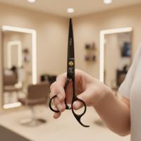 Mina Black Diamond Hairdressing Scissor Kit (SKU: MIN-BDMD-S55)