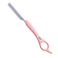 Feather Styling Razor Standard Handle Type in Pastel Pink