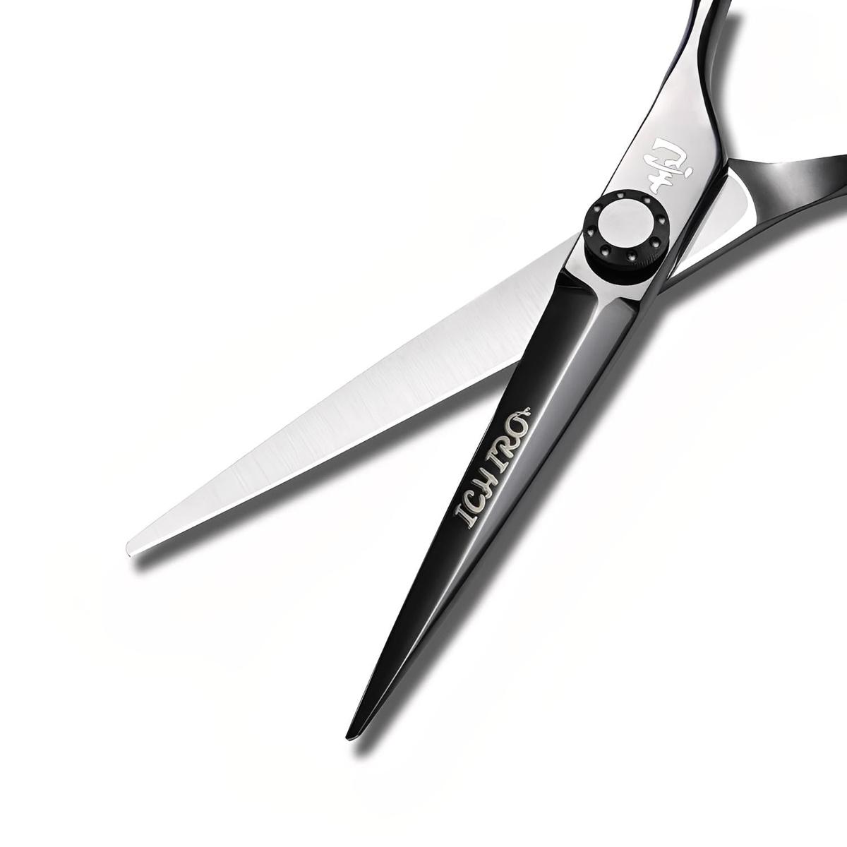 Ichiro Premium Series: Tsuki VG10 Black Hair Cutting Scissors (SKU: ICH-TSK-C55)