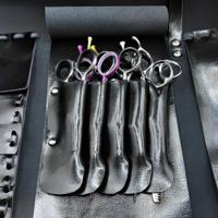 Juntetsu Heritage Leather Laced Wallet: Protects 4 Scissors (SKU: JUN-JUNTETSU-HER-WOV-4PC)