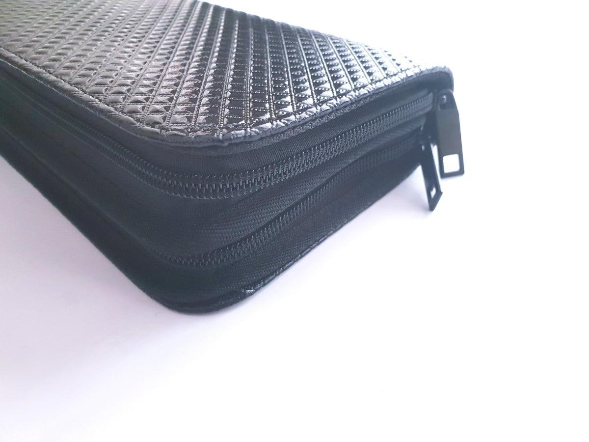 4pcs - Black Leather Scissors Pouch