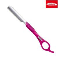 Feather Styling Razor Standard Handle Type in Fuchsia Pink
