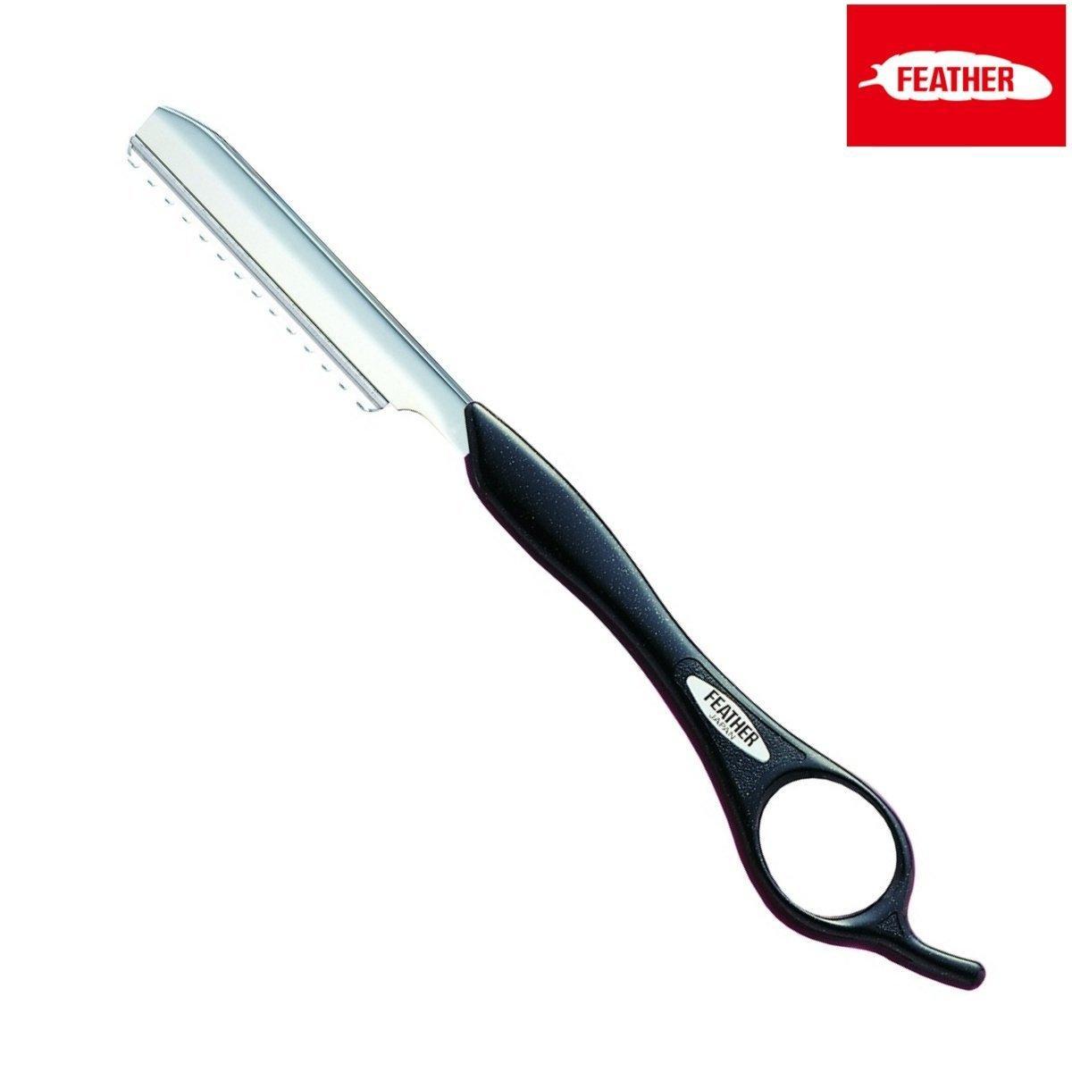 Feather Styling Razor Standard Handle Type in Black