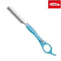 Feather Styling Razor Standard Handle Type in Aqua Blue