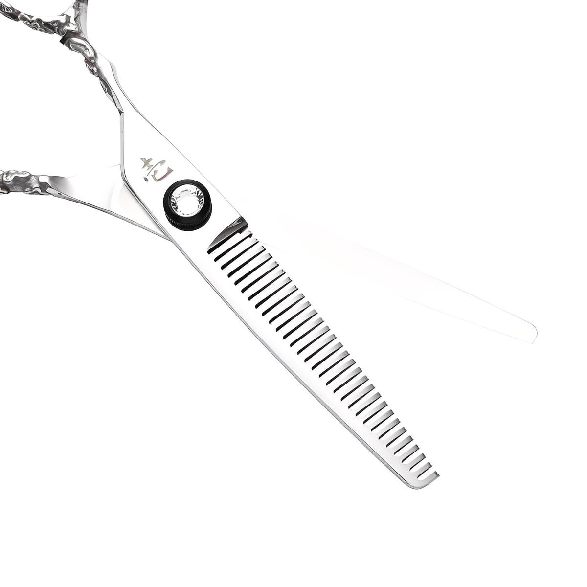 Ichiro Rose Lefty Thinning Scissors (SKU: ICH-ROSE-LT60)