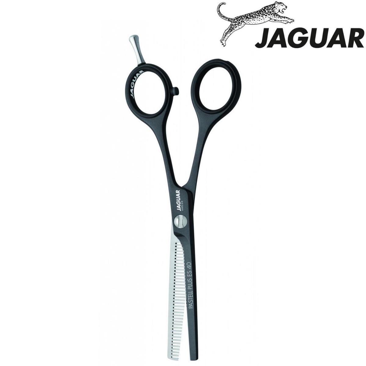 Jaguar Pastell Plus Black Lava Thinning Scissors teeth detail