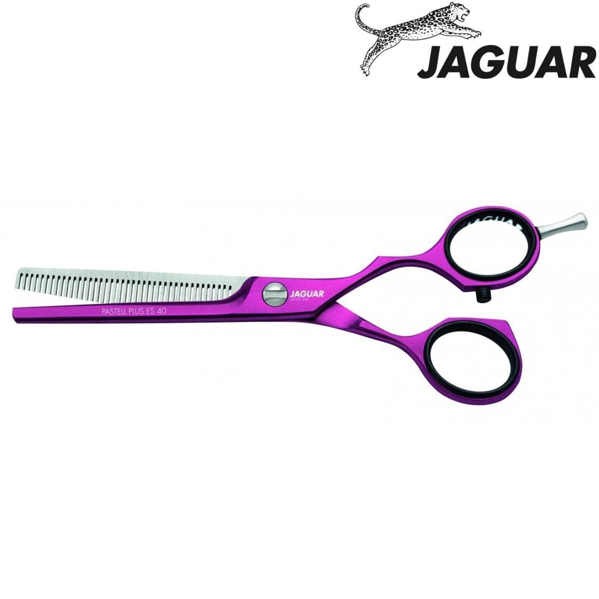 Jaguar Pastell Plus 40 Candy Thinning Scissors teeth detail