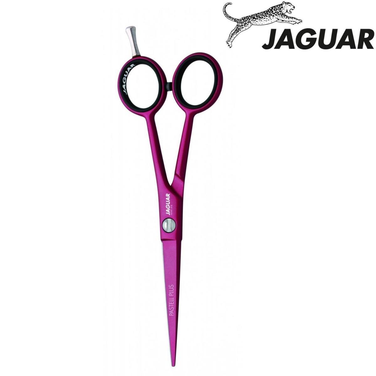 Jaguar Pastell Plus Pink Chili scissors blade detail