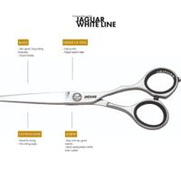 Jaguar White Line Satin Haircutting Scissors (SKU: JAG-0350)