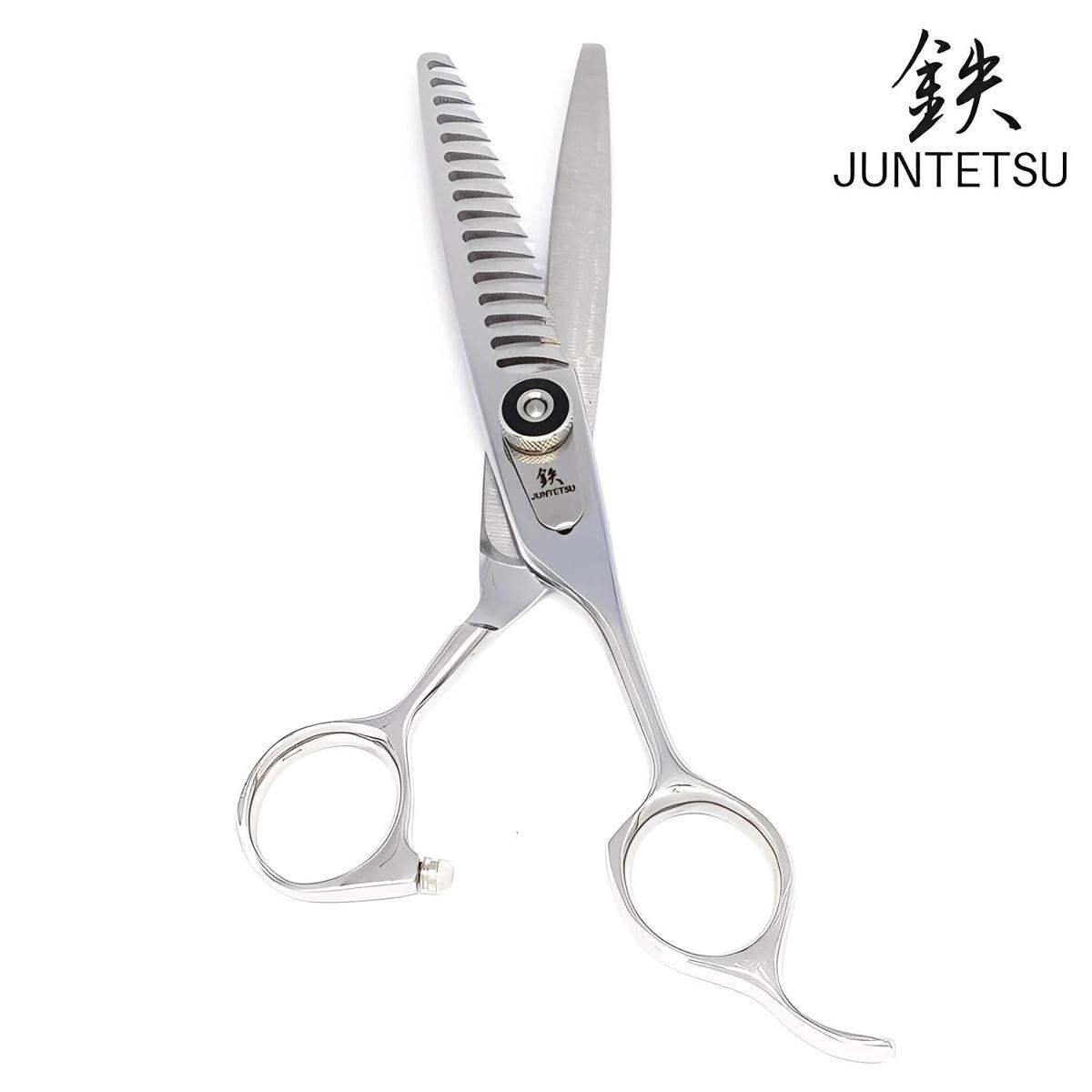 Juntetsu VG10 Chomper 21-Teeth Texturizing Scissors (SKU: JUN-CHMP-T21)