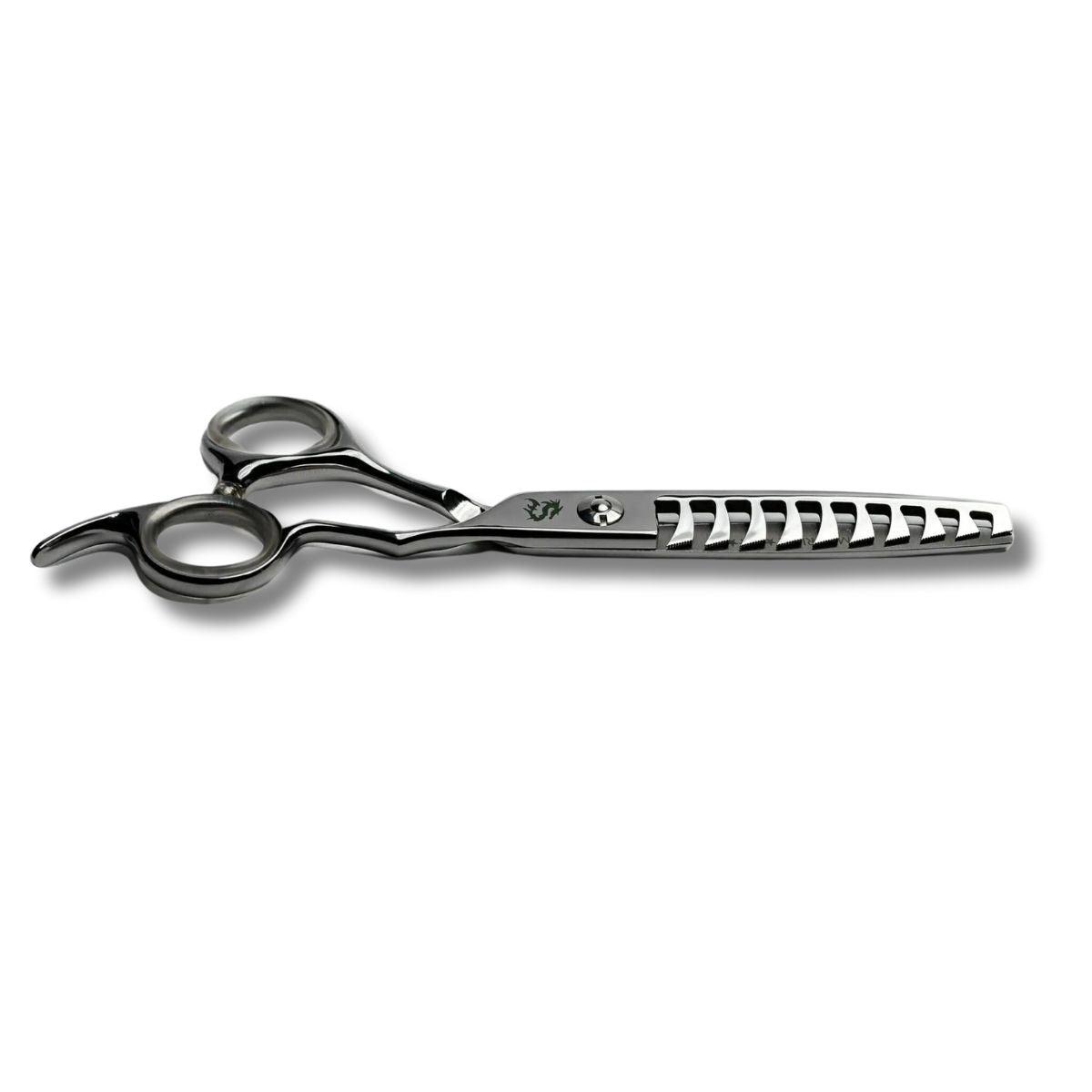 Kamisori Storm texturizing scissors teeth detail