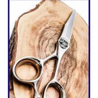 Kamisori Typhoon hair cutting scissors blade detail
