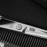Kasho Blue Offset Hair Cutting Scissors