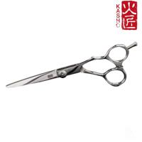 Kasho Green Semi-Offset Hair Cutting Scissors