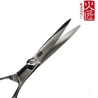 Kasho Green Semi-Offset Hair Cutting Scissors