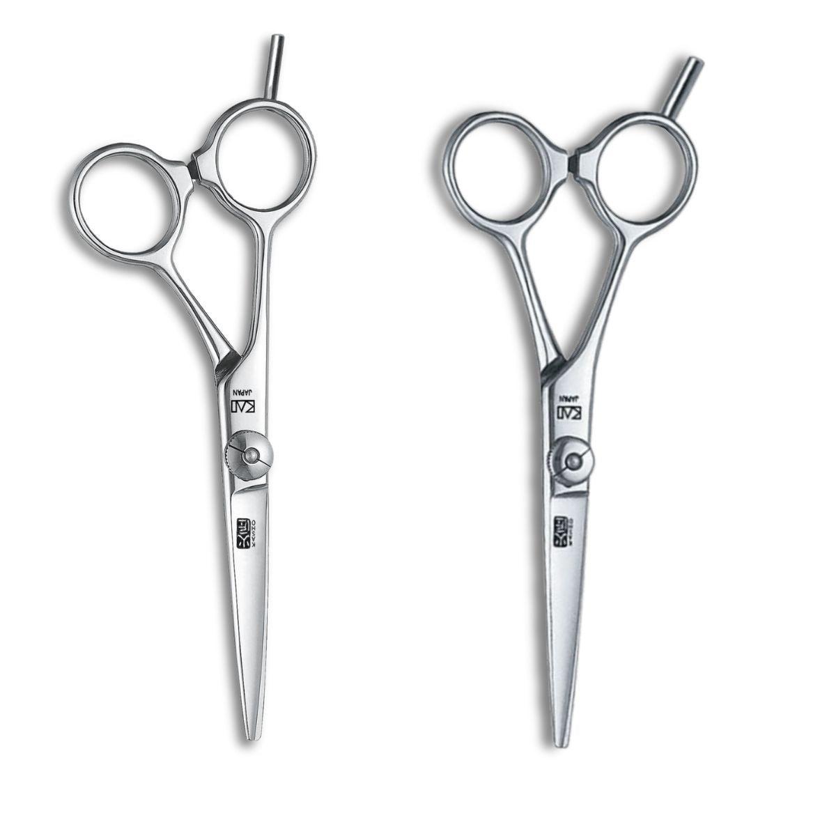 Kasho Ivory Left Handed Offset Hair Cutting Scissors