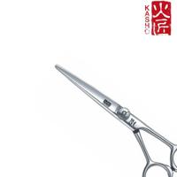 Kasho Ivory straight hair cutting scissors open view