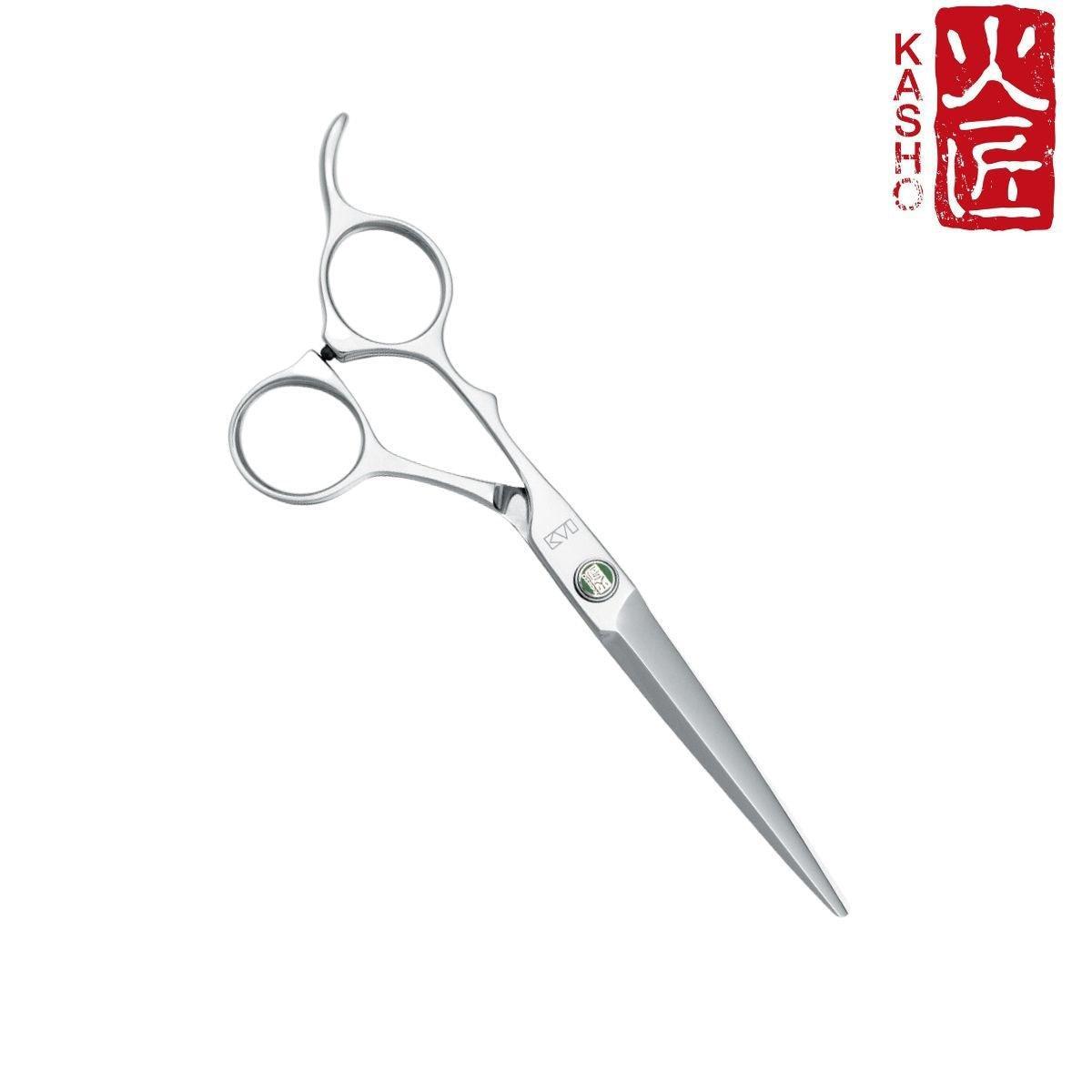 Kasho Sagano offset cutting scissors, base size 5.5 inches