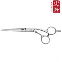 Kasho Silver Offset Hair Cutting Scissors