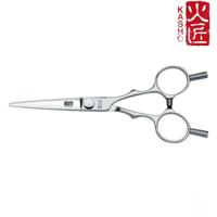 Kasho Silver Straight Hair Cutting Scissors