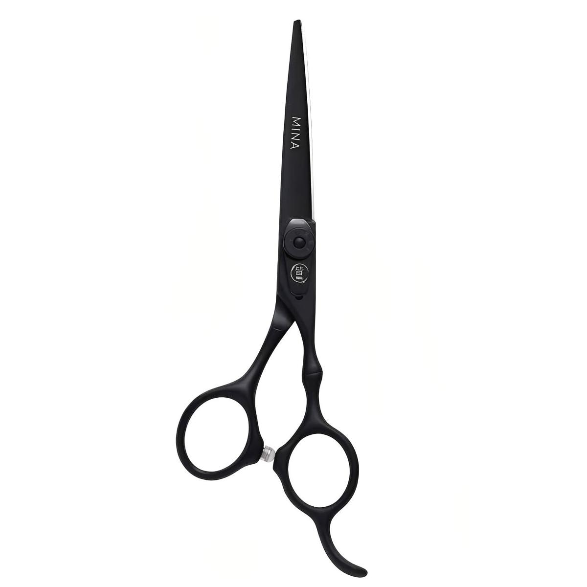 Mina Timeless Hairdressing Matte Black Scissor Set & Kit (SKU: MIN-TML-S55)