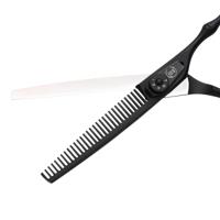 Mina Timeless Hairdressing Matte Black Thinning Scissors (SKU: MIN-TML-T60)