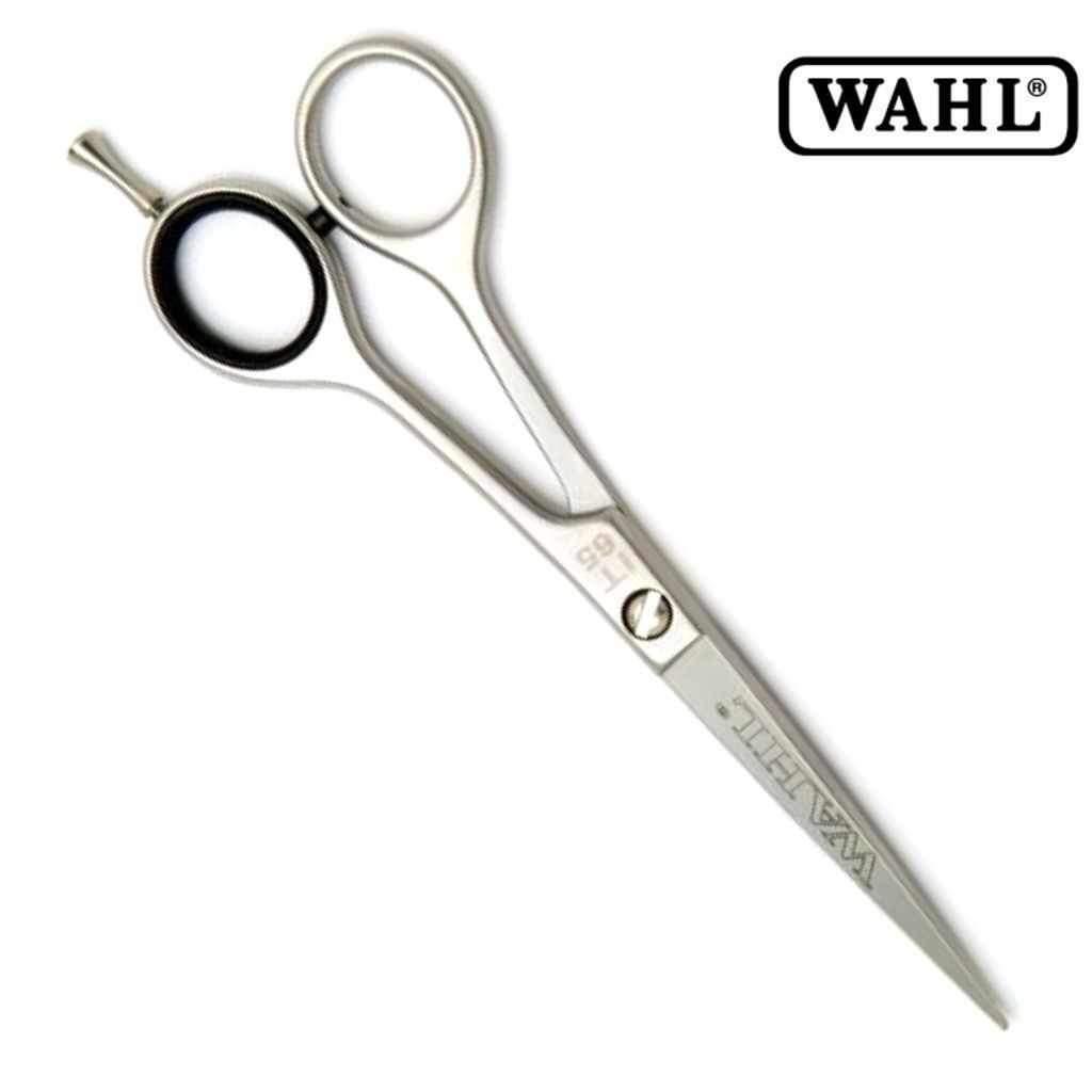 Wahl cutting and thinning scissor set both shears laid out