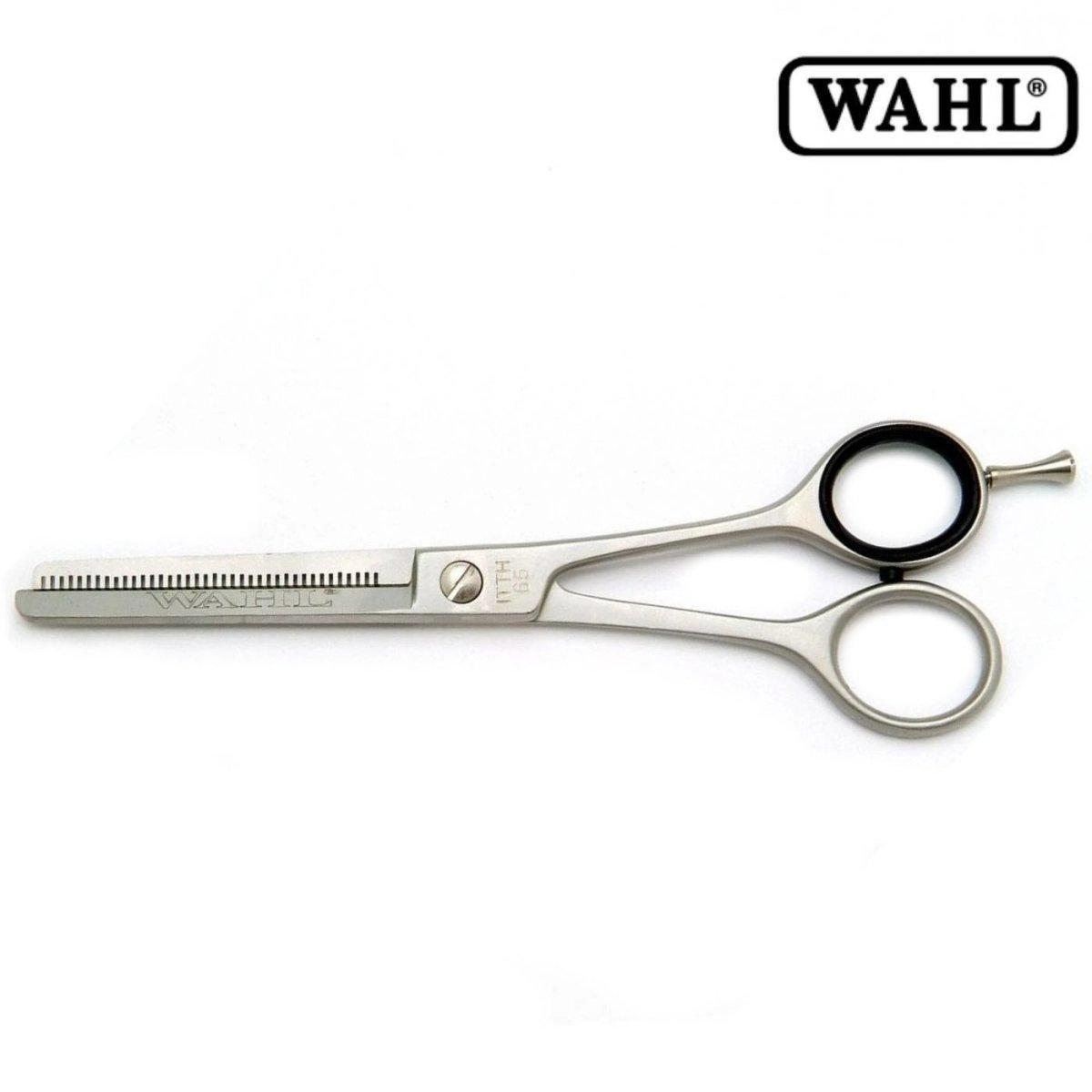 Wahl Professional thinning scissors serrated blade close up