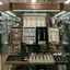 Premium scissor retail display case with Japanese brands